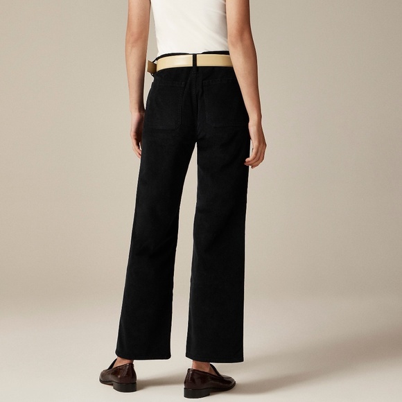 J. Crew Black Sailor Slim-wide Pant in Stretch Corduroy - 27T (Tall) - Picture 8 of 8